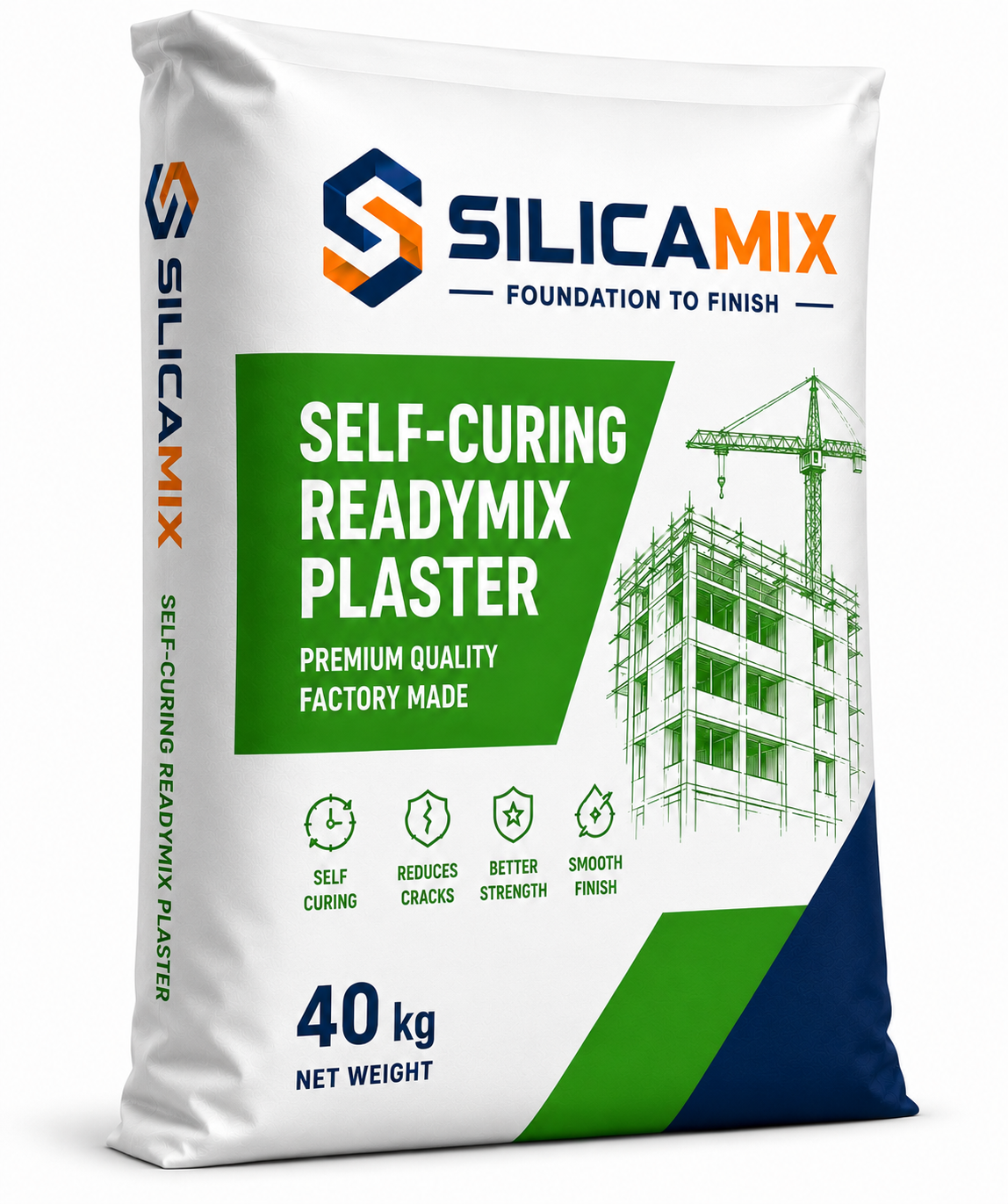 Self Curing Ready Mix Plaster